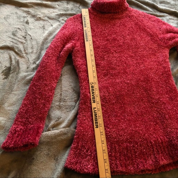 Derek Heart Plush Turtleneck Sweater, Looks like the Lorax “Thneed!” - Picture 8 of 11